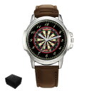 yzdarts dartboard gents mens wrist watch gift box engraving