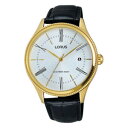 yzlnp rs924cx9 lorus gents gold plated leather strap watch