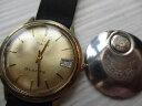 【送料無料】vintage mens timex q, quartz f