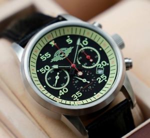 【送料無料】chronograph poljot nagelneu shturmovik 35