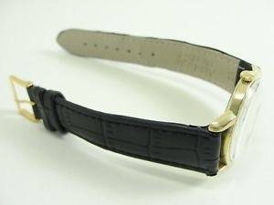 【送料無料】vintage swiss made herrenuhr 14kt585 gold kal eta 1080 men watch orologio