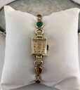 【送料無料】antique elgin 10k gold filled wrist watch vtg hadley made in usa 1930s 1937