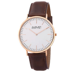 【送料無料】 mens august steiner as8084xrg frankford ultraslim brown leather watch 【送料無料】 mens august steiner as8084xrg frankford ultraslim brown leather watch