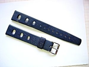 【送料無料】bracelet caoutchouc 16 mm racing plonge diving watch diver taucher bleu n11