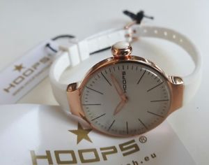 【送料無料】orologio donna hoops,glam,acciaio ip oro rosa,cinturino silicone,small 29 mmのサムネイル