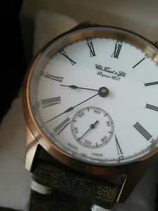 ̵tissot vintage, cristal sapphire, bronze case, perfect, 53 hours charge reserve