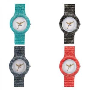 【送料無料】orologio donna hip hop lamee small 32mm silicone colorato rosso nero blu rosa