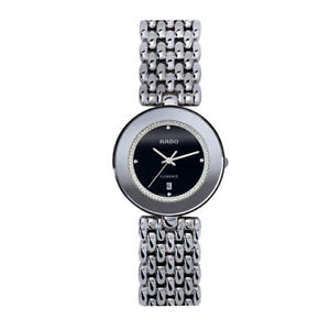 【送料無料】rado florence womens silver steel bracelet case quartz date watch r48742163