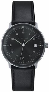 ̵authorized dealer junghans 041446200 max bill quartz leather strap 38mm watch