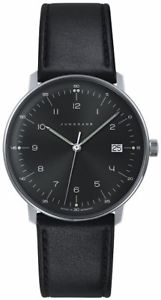 【送料無料】authorized dealer junghans 041446200 max bill quartz leather strap 38mm watch