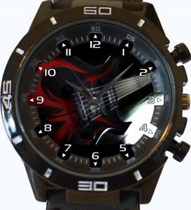 【送料無料】electric guitar gt series sports wrist watch