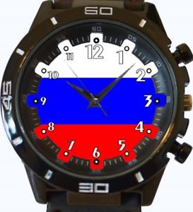 ̵flag of russia gt series sports wrist watch