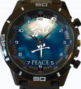 peace in the world gt series sports wrist watch