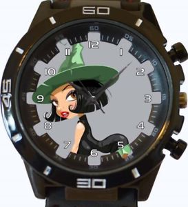 【送料無料】halloween cute witch gt series sports wrist watch