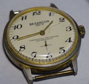 【送料無料】ancienne montre besancon ref 17 mcanique