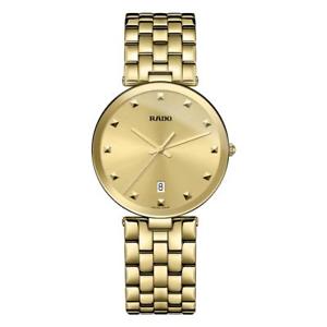 【送料無料】rado womens florence 38mm gold plated bracelet amp; case quartz watch r48868253