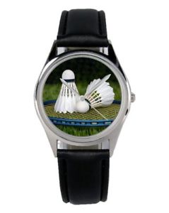 【送料無料】badminton geschenk fan artikel zubehr fanartikel uhr b2826