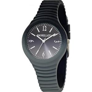 【送料無料】orologio donna morellato colours r0151114593 silicone grigio nero