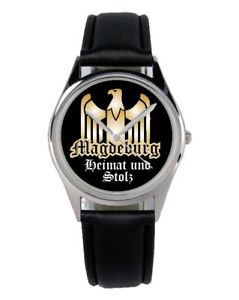 【送料無料】magdeburg geschenk fan artikel zubehr fanartikel uhr b2851
