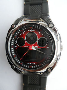 neues angebotumbro dragon dual time watch digital chronograph alarm light sports wristwatch