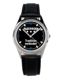 【送料無料】paderborn tradition geschenk fan artikel zubehr fanartikel uhr b2314