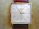 【送料無料】18k 1965 solid gold longines gentlemans, serviced caliber 194