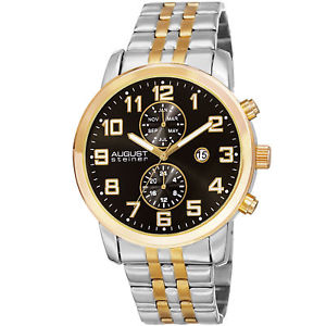 【送料無料】mens august steiner as8175ttgb swiss dualtime twotone stainless steel watch 【送料無料】mens august steiner as8175ttgb swiss dualtime twotone stainless steel watch