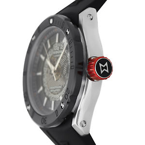 【送料無料】edox mens 500m diver chronshore1 automatic watch 80099 3r nin helium valve