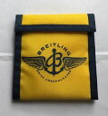 【送料無料】rare breitling watch blue angels flight team yellowblue nylon velcro wallet(2)