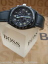 【送料無料】 hugo boss mens designer swiss movado made pilot date chronograph wrist watch