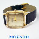 【送料無料】vintage mens 18k movado winding watch 1940s cal 260 * exlnt* serviced