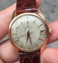 【送料無料】zenith oro rosa 750 18kt rose gold manuale manual 35 mm solo tempo(2)