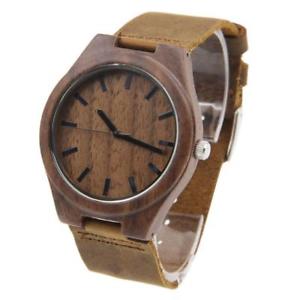 【送料無料】walnut wood 44mm wooden watch w225 【送料無料】walnut wood 44mm wooden watch w225
