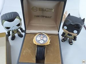 【送料無料】vintage elgin 60s chronograph 