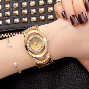 【送料無料】2017 fashion casual wrist watch women gold silver lady bracelet golden wristwatc 【送料無料】2017 fashion casual wrist watch women gold silver lady bracelet golden wristwatc