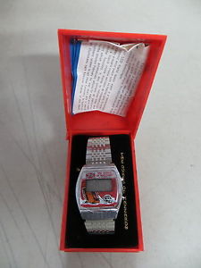 【送料無料】dukes of hazzard unisonic vintage lcd quartz wristwatch 1981 signed enos lot 2