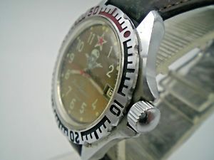 【送料無料】vintage watch russo boctok paracadutista komandirskie