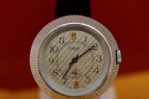 【送料無料】vintage russian big white pobeda soviet ussr wrist watch 15 jewels servised