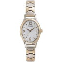 timex t26301, womens twotone cavatina expansion watch, t263019j