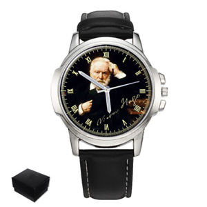 【送料無料】neues angebot victor hugo french poet mens wrist watch engraving