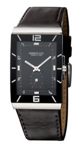 【送料無料】kenneth cole reaction mens chronograph stainless steel watch 10036258