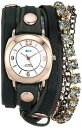 【送料無料】la mer collection women phantom collection sapphire crystal wrap around watch