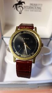 【送料無料】luciano pavarotti orologio realizzato per il 1 pavarotti international 1991