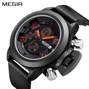 【送料無料】megir original watch men sport quartz men watches chronograph wrist watch rel 【送料無料】megir original watch men sport quartz men watches chronograph wrist watch rel