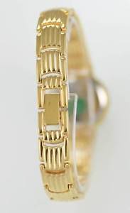 【送料無料】jacques prevard womens stainless steel gold tone battery quartz watch