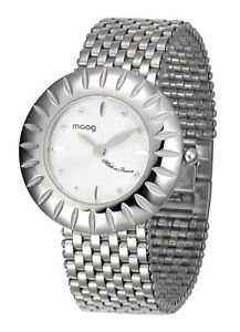 【送料無料】moog paris montre femme avec cadran argent bracelet argent 【送料無料】moog paris montre femme avec cadran argent bracelet argent