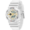    orologio sector ex15 r3251515503 anadigit silicone bianco chrono alarm