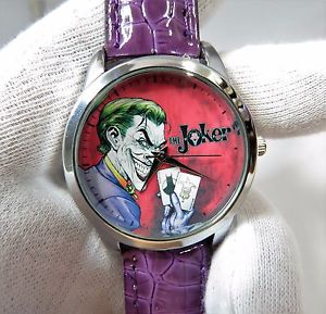 【送料無料】batman,the joker classic colors ,mens character watch,m71,lk