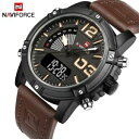 【送料無料】naviforce leather military waterproof watch men’s fashion sport watches(2)