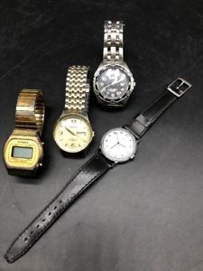 【送料無料】lot of 4 watches starex adolfo